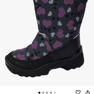 Kuoma Heart Pattern Boots 34